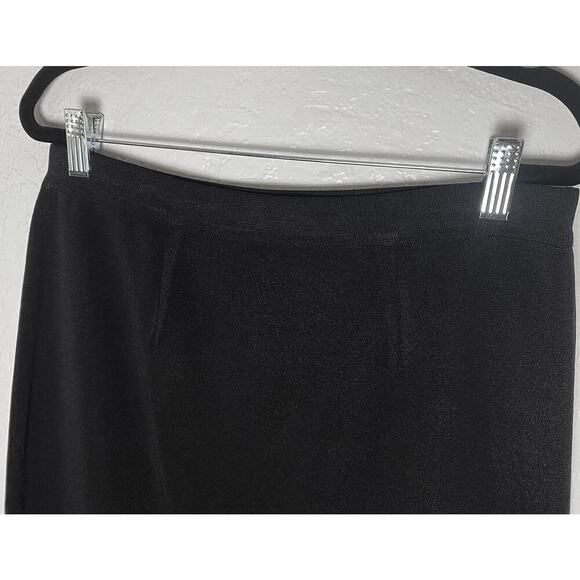 Exclusively Misook Womens Straight Knee Length Pencil Skirt Knit Pull On Acrylic - Picture 6 of 9